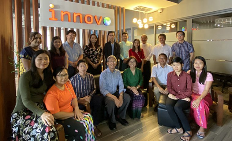 Innovo in Myanmar Move to New Office